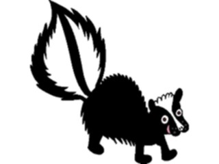 Sticker Custom Preview Image #021882 Animals Cartoons Skunk2