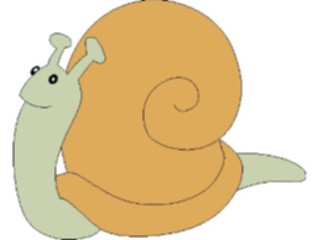 Sticker Custom Preview Image #021906 Animals Cartoons Snail03