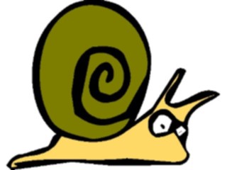 Sticker Custom Preview Image #021910 Animals Cartoons Snail07