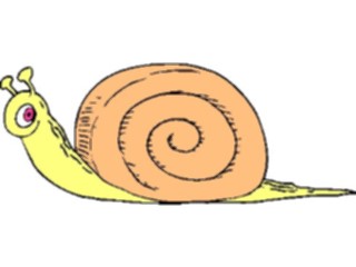 Sticker Custom Preview Image #021912 Animals Cartoons Snail09