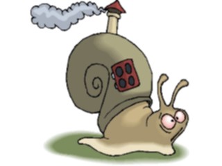 Sticker Custom Preview Image #021929 Animals Cartoons Snail House3