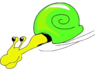 Sticker Custom Preview Image #021934 Animals Cartoons Snail Racing