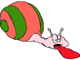 Sticker Custom Preview Image #021939 Animals Cartoons Snail Tired