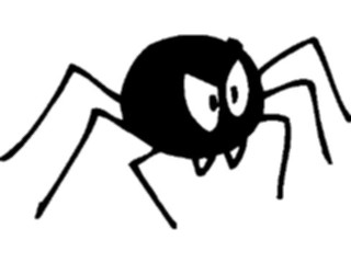 Sticker Custom Preview Image #022018 Animals Cartoons Spider02