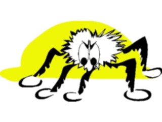 Sticker Custom Preview Image #022034 Animals Cartoons Spider Hairy