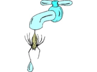 Sticker Custom Preview Image #022037 Animals Cartoons Spiderin Faucet