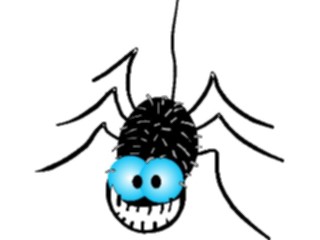 Sticker Custom Preview Image #022039 Animals Cartoons Spider Nutty