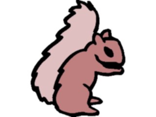 Sticker Custom Preview Image #022056 Animals Cartoons Squirrel06