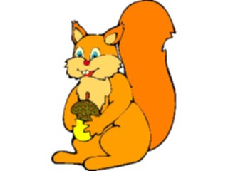 Sticker Custom Preview Image #022059 Animals Cartoons Squirrel09