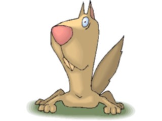 Sticker Custom Preview Image #022075 Animals Cartoons Squirrel Surprised