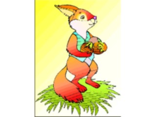 Sticker Custom Preview Image #022082 Animals Cartoons Squirrelwith Acorns