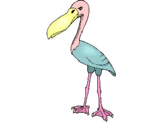 Sticker Custom Preview Image #022097 Animals Cartoons Stork3