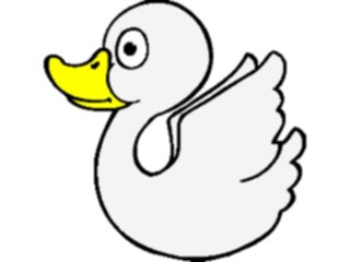 Sticker Custom Preview Image #022103 Animals Cartoons Swan1