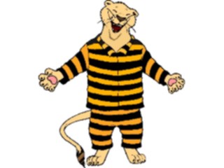 Sticker Custom Preview Image #022128 Animals Cartoons Tiger11