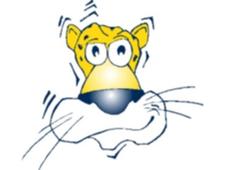 Sticker Custom Preview Image #022138 Animals Cartoons Tiger Face3