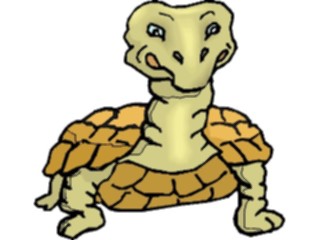 Sticker Custom Preview Image #022184 Animals Cartoons Tortoise Happy