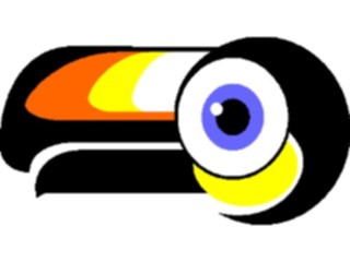 Sticker Custom Preview Image #022208 Animals Cartoons Toucan3