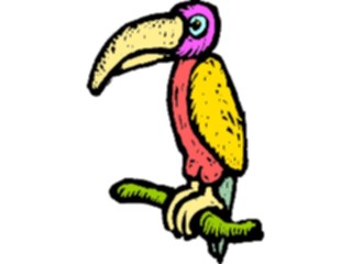 Sticker Custom Preview Image #022213 Animals Cartoons Toucan8