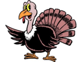 Sticker Custom Preview Image #022227 Animals Cartoons Turkey01