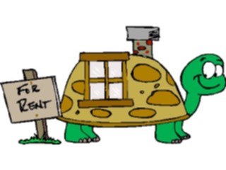 Sticker Custom Preview Image #022272 Animals Cartoons Turtle For Rent