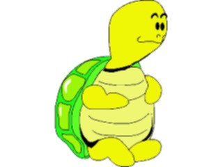 Sticker Custom Preview Image #022286 Animals Cartoons Turtle Sitting