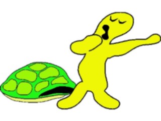 Sticker Custom Preview Image #022287 Animals Cartoons Turtle Sleepy