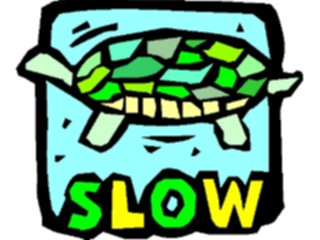 Sticker Custom Preview Image #022288 Animals Cartoons Turtle Slow1