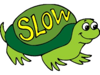 Sticker Custom Preview Image #022289 Animals Cartoons Turtle Slow2