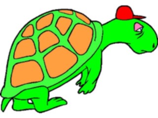 Sticker Custom Preview Image #022297 Animals Cartoons Turtle Tired