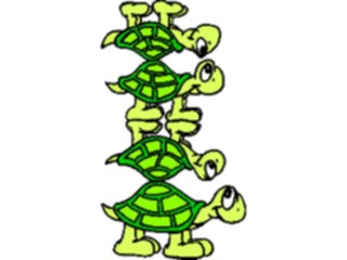 Sticker Custom Preview Image #022303 Animals Cartoons Turtles