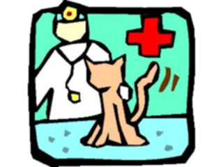 Sticker Custom Preview Image #022310 Animals Cartoons Veterinarian2