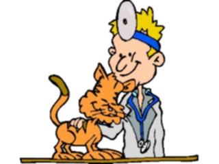 Sticker Custom Preview Image #022315 Animals Cartoons Veterinarian7