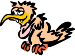 Sticker Custom Preview Image #022318 Animals Cartoons Vulture03