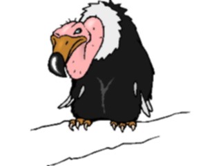 Sticker Custom Preview Image #022321 Animals Cartoons Vulture06