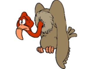 Sticker Custom Preview Image #022323 Animals Cartoons Vulture08