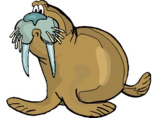 Sticker Custom Preview Image #022340 Animals Cartoons Walrus7