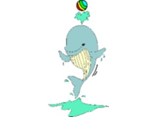 Sticker Custom Preview Image #022355 Animals Cartoons Whale01