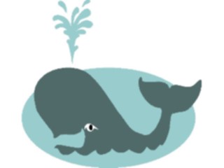 Sticker Custom Preview Image #022356 Animals Cartoons Whale02