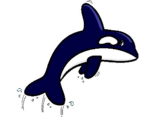 Sticker Custom Preview Image #022359 Animals Cartoons Whale05