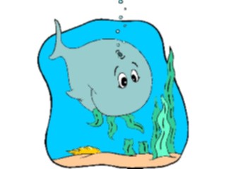 Sticker Custom Preview Image #022373 Animals Cartoons Whale19