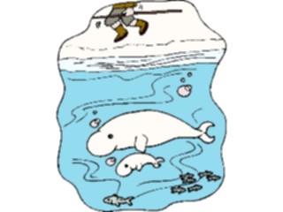 Sticker Custom Preview Image #022386 Animals Cartoons Whales Beluga