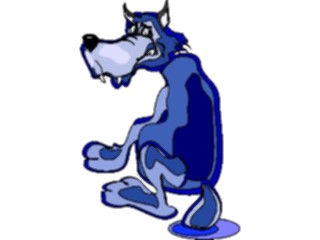 Sticker Custom Preview Image #022391 Animals Cartoons Wolf5