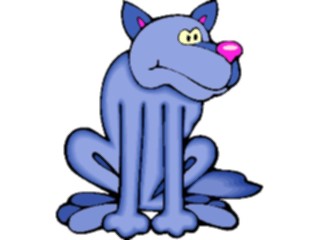 Sticker Custom Preview Image #022392 Animals Cartoons Wolf6