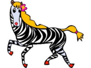 Sticker Custom Preview Image #022485 Animals Cartoons Zebra10