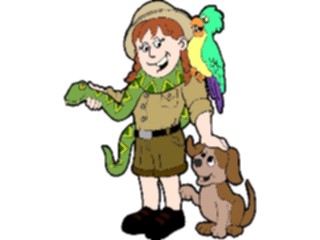 Sticker Custom Preview Image #022489 Animals Cartoons Zoo Keeper