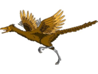 Sticker Custom Preview Image #022496 Animals Dinosaurs Archaeopteryx