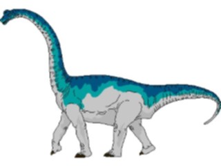 Sticker Custom Preview Image #022502 Animals Dinosaurs Brachiosaurus01