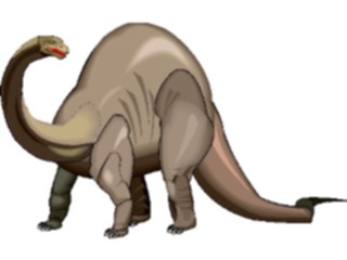 Sticker Custom Preview Image #022512 Animals Dinosaurs Brontosaurus