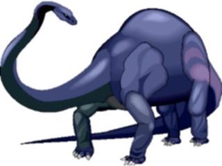 Sticker Custom Preview Image #022568 Animals Dinosaurs Diplodocus2