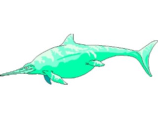 Sticker Custom Preview Image #022578 Animals Dinosaurs Ichthyosaurus1